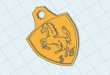 Ferrari Keychain