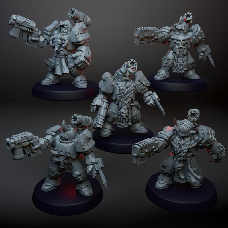 Evil space dwarfs Chosens