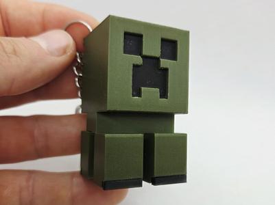 Creeper Keychain