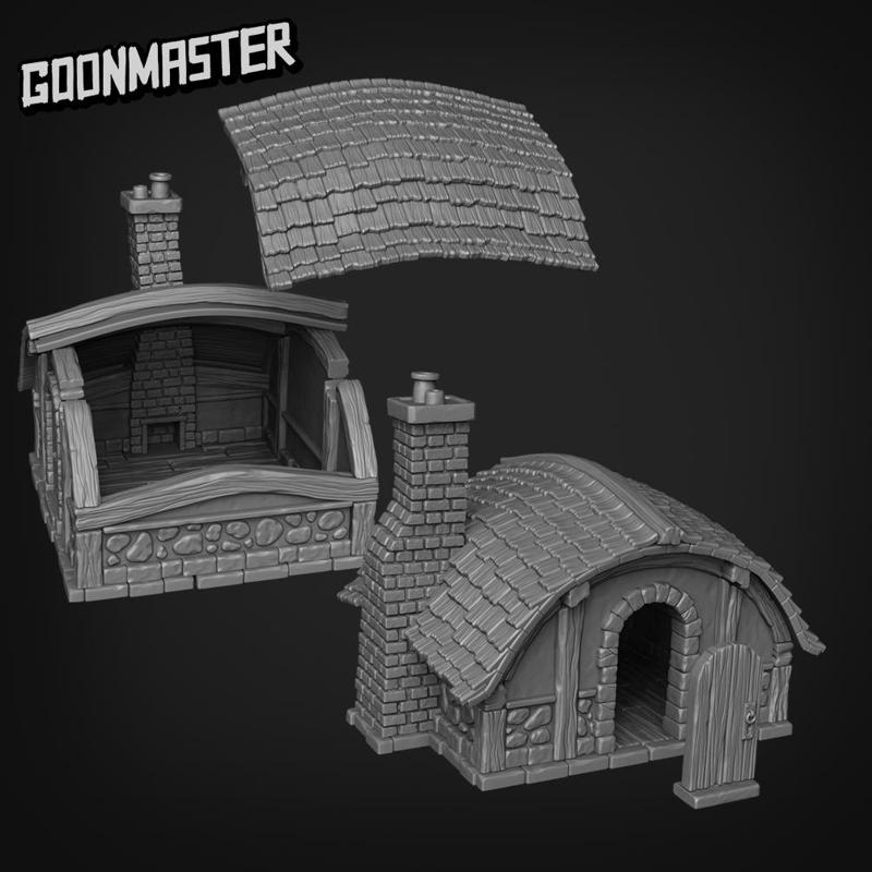 Hovel - Multipart Terrain Piece