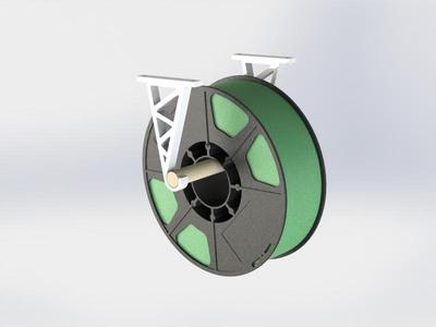 Spool holder bracket