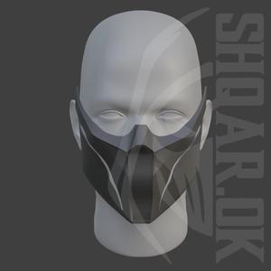 Noob Saibot mask from Mortal Kombat 11 - Shadow