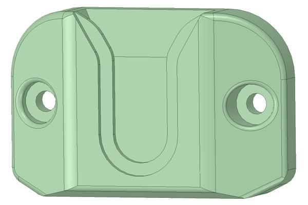 Lightsaber Wall Mount for Covertech wheel