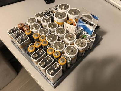 Battery Organization Tray
