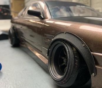 arch flare for 1:10 rc drift car