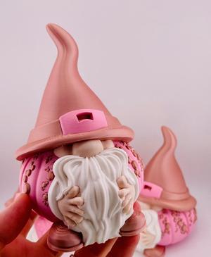 Pumpkin Gnome -Witch Hat