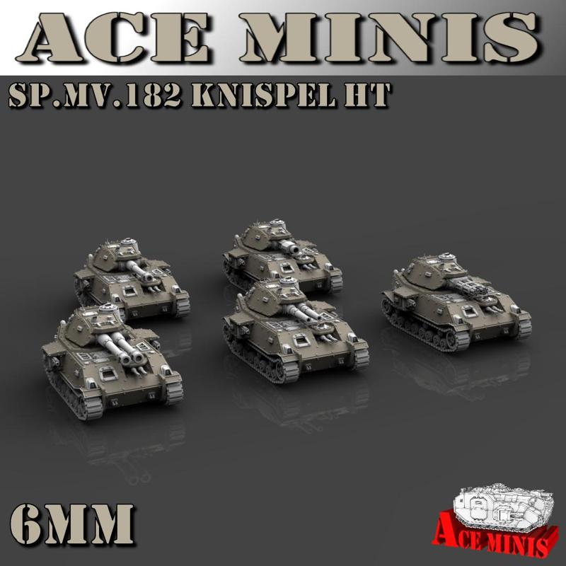 6mm SP.MV.182 Knispel Heavy Tank
