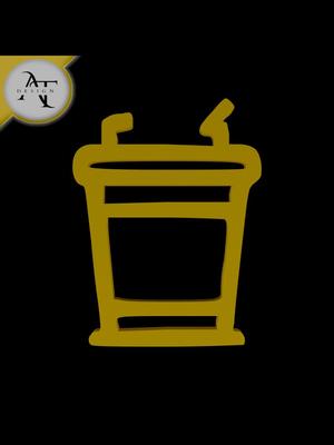 Simple Coffee Cup Symbol - 2D Art