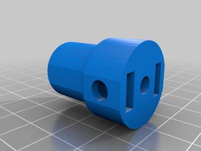 Z-Axis Connector for 3/8 ACME Threaded rod