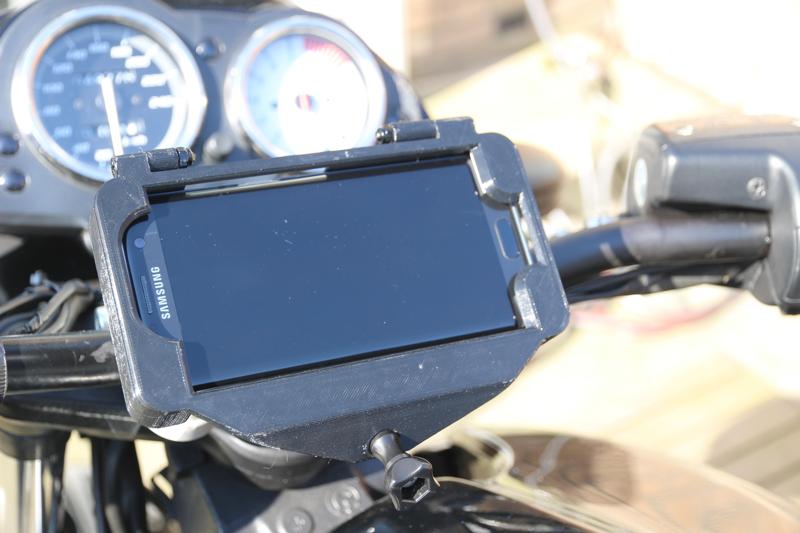 Galaxy S7 Edge Phone Mount for MotorCycle