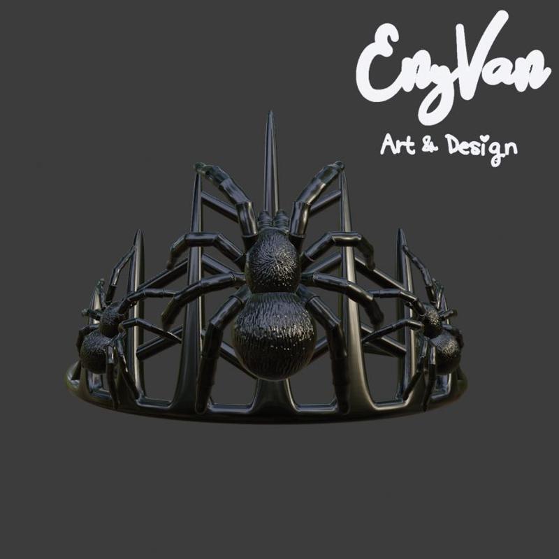 Spider tiara