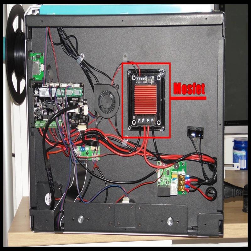 Support mosfet Anycubic 4 Max Pro