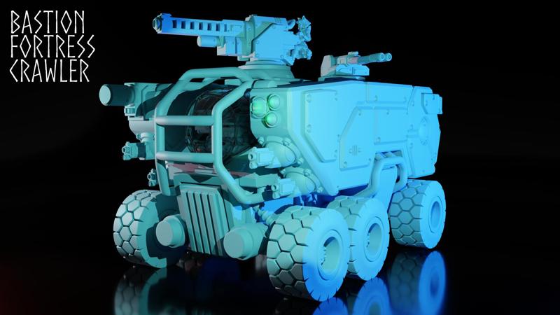 Bastion Fortress Crawler