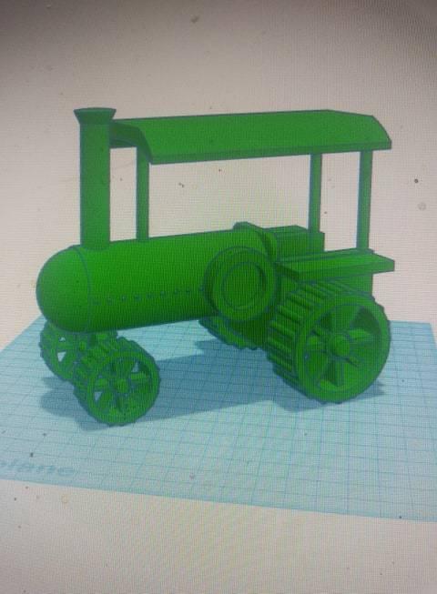 steam tractor