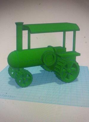 steam tractor
