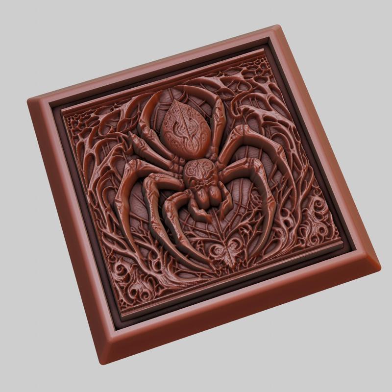 Spider Animal 3D Model for CNC Router Laser & 3D Printer