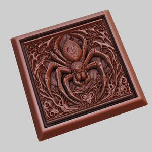 Spider Animal 3D Model for CNC Router Laser & 3D Printer