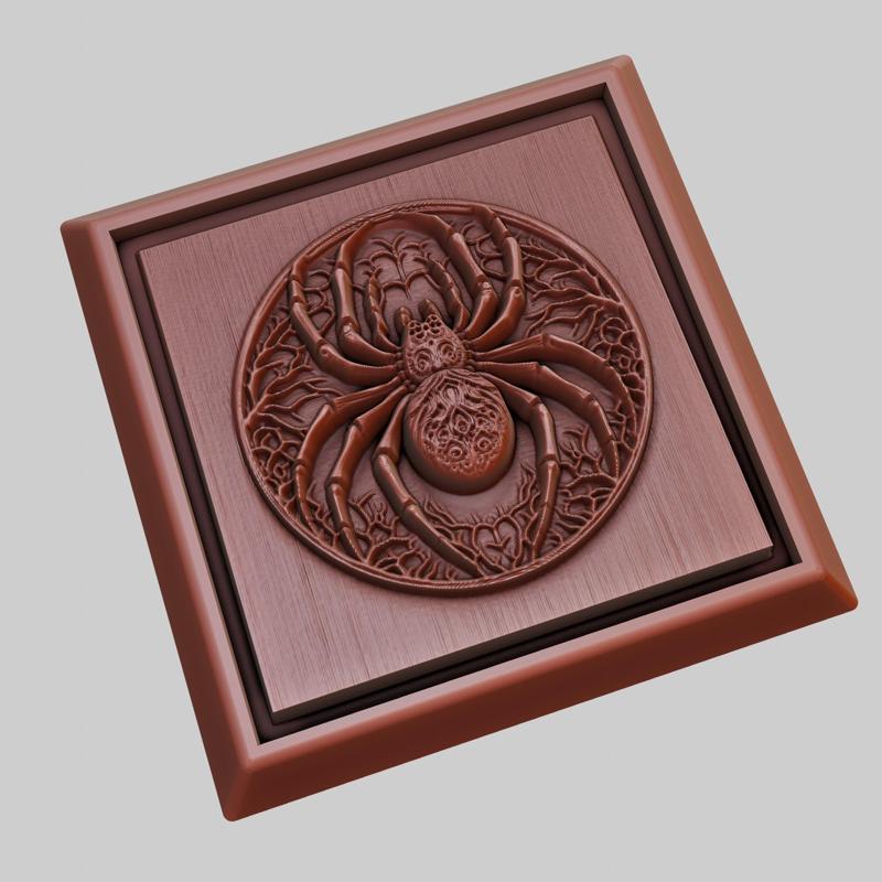 Spider Animal 3D Model for CNC Router Laser & 3D Printer