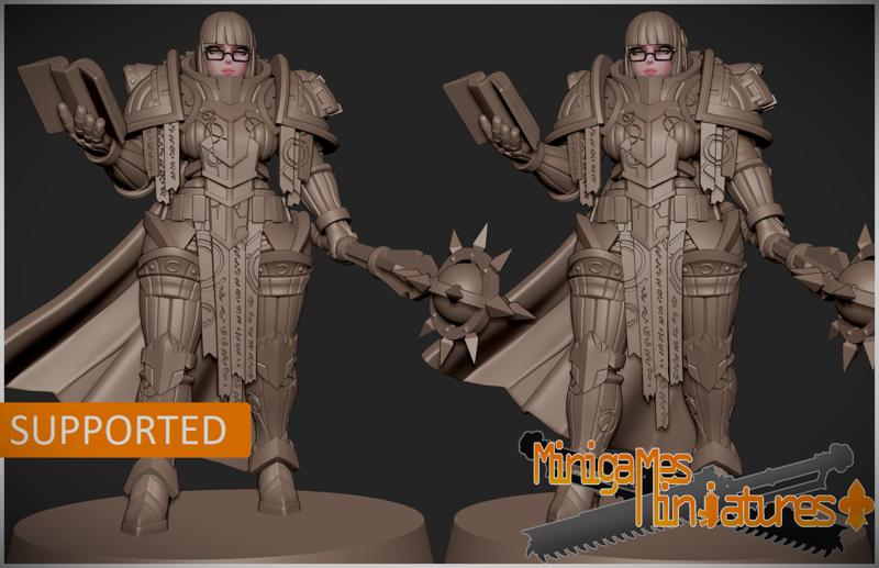 Lorgar waifu anime figurine