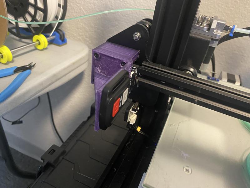 Ender 3 Pro/Action Cam Capture setup