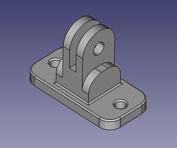 XBHT 701s GoPro mount