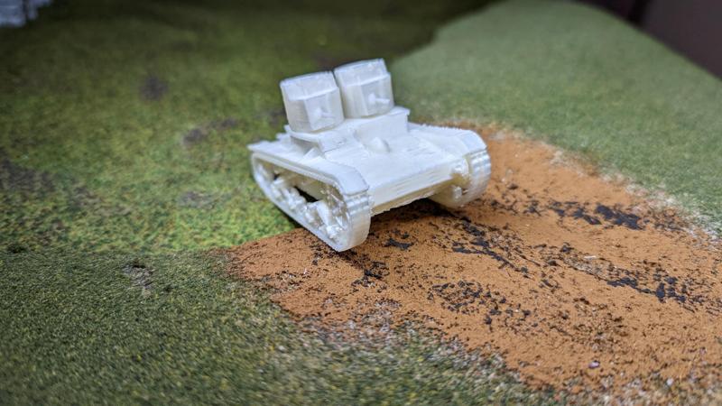 Light tank T-26 (USSR, WW2, twin-turret)