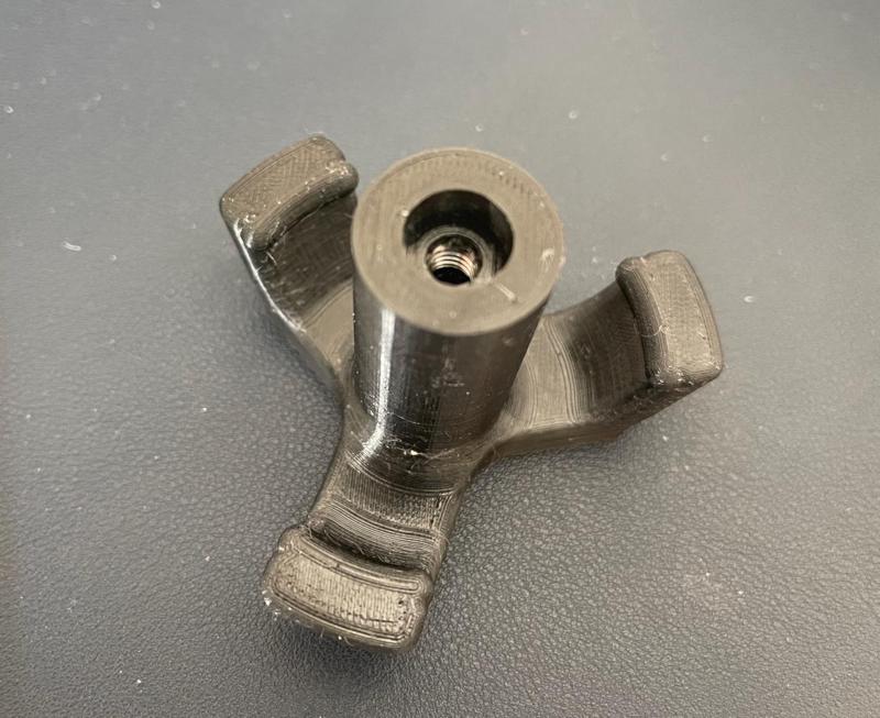 Tesla Model 3 Trunk hook with integrated m6 nut