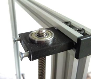 Threaded rod holder Creality CR-10 / Gewindestangenhalter Creality CR-10