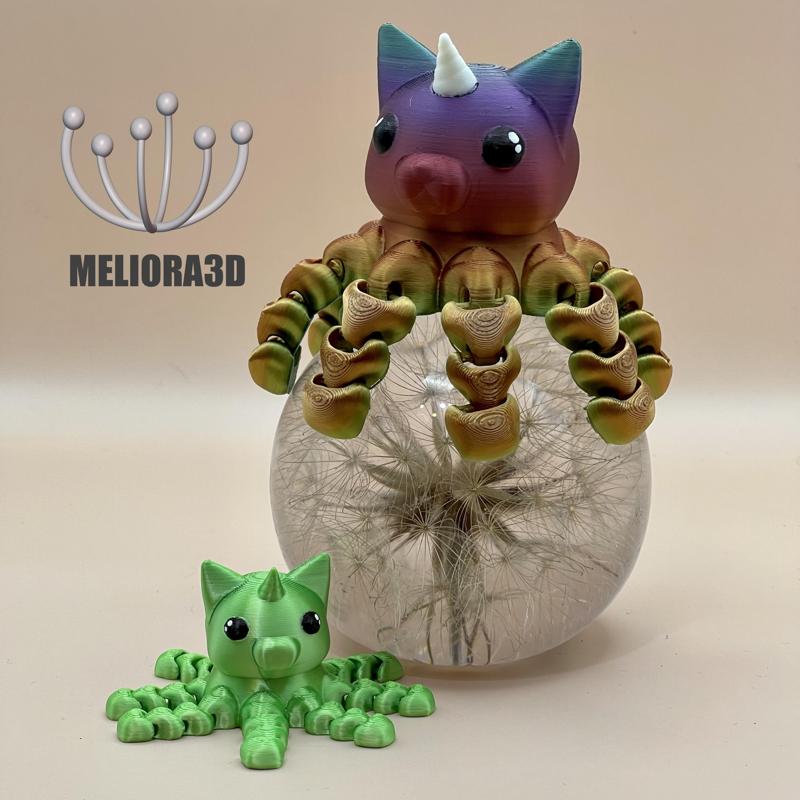 M3D - Flexi Caticornipus (cat, unicorn, octopus)