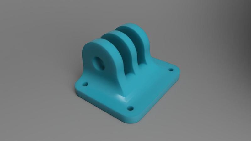 Cinelog35 V1 GoPro fixation base V2