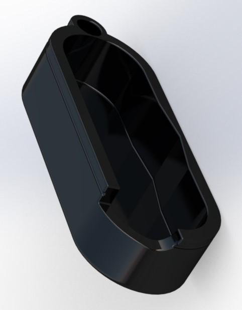 Mighty Vaporizer Stand with Brush Holder (v2 with tighter tolerances)