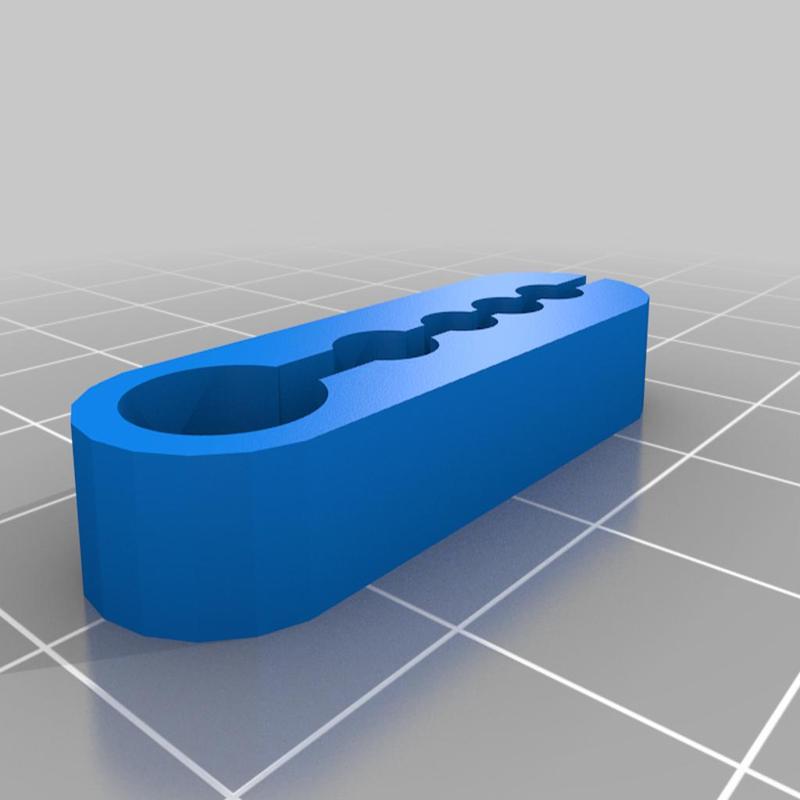 Parametric cable management clip / Remix