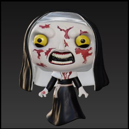 The funko pop nun