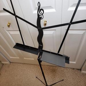 Music stand extension