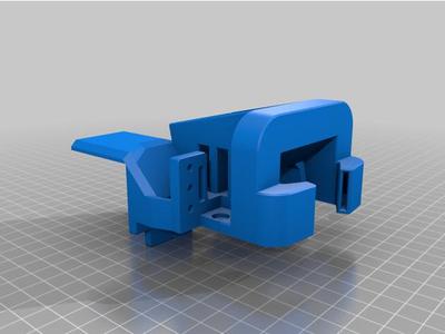 Satsana Ender 3 Fan Duct with Direct-Drive Extruder