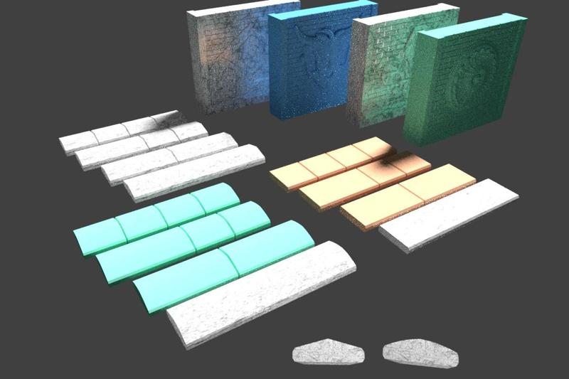 Boardgame Stonewall Extra Tops