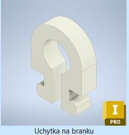 Úchytka sítě na branku