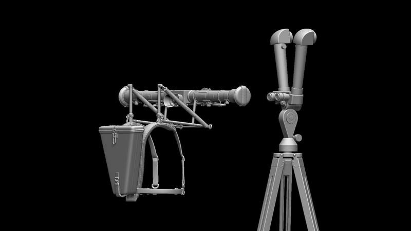 rangefinder binoculars stereotube periscope