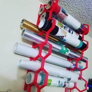 Modular vinyl holder
