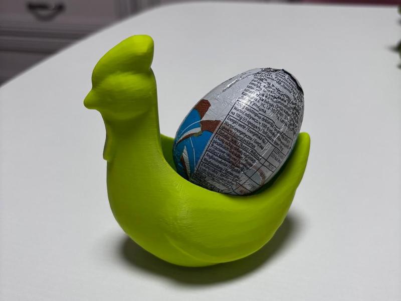 Chicken easter egg holder