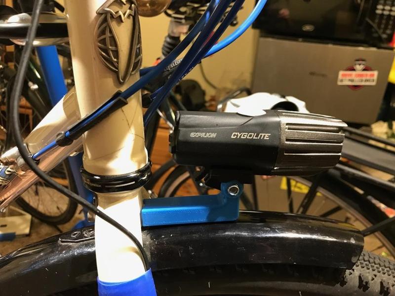 Fork Crown GoPro Mount