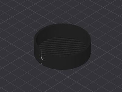 "Titanium" Pull Cord Key Reel Customisable Cover