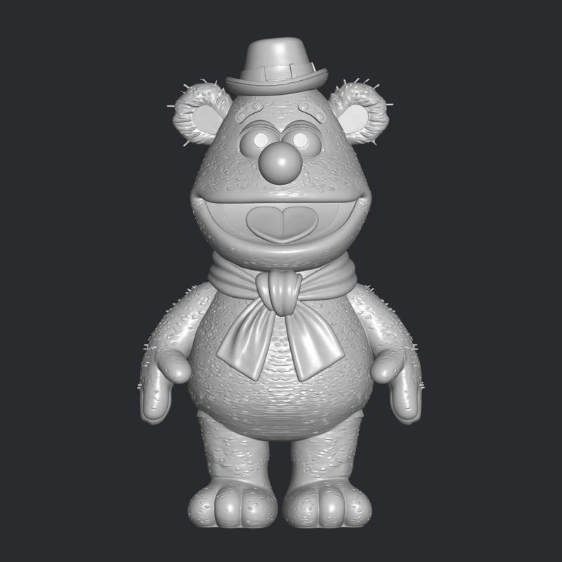 Fozzie Bear from the Muppets