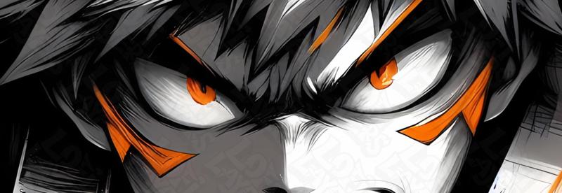 Katsuki "Dynamight" Bakugo Bookmark fan art-sized