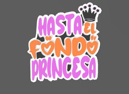 LOGO TO THE BOTTOM PRINCESS FOR PITCHER OR CHOP GLASS EASY CHANGE OF COLOR BY HEIGHT