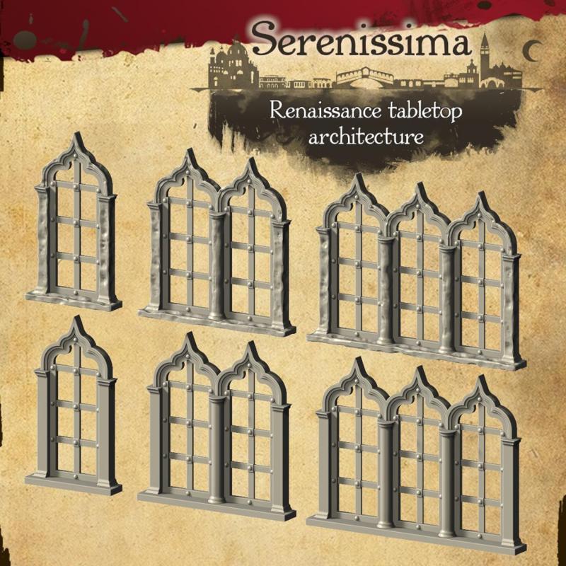 Gothic Windows Set
