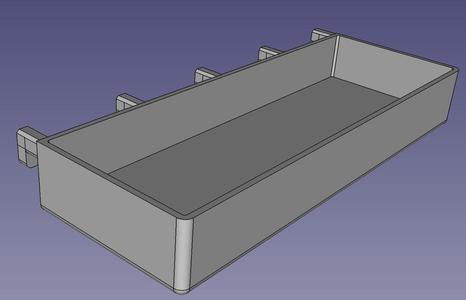 IKEA Skadis parametric pegboard tray