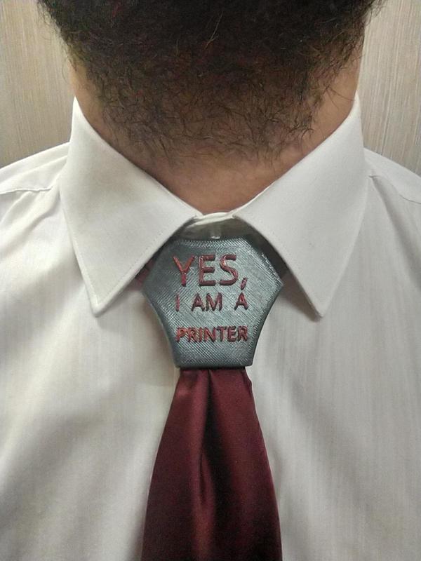 PrinTie knot