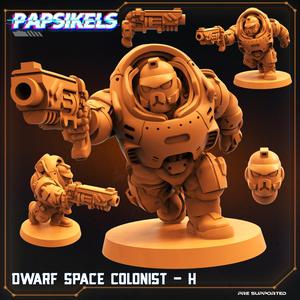 DWARF SPACE COLONIST - H
