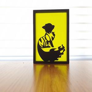 Cat Silhouette Art